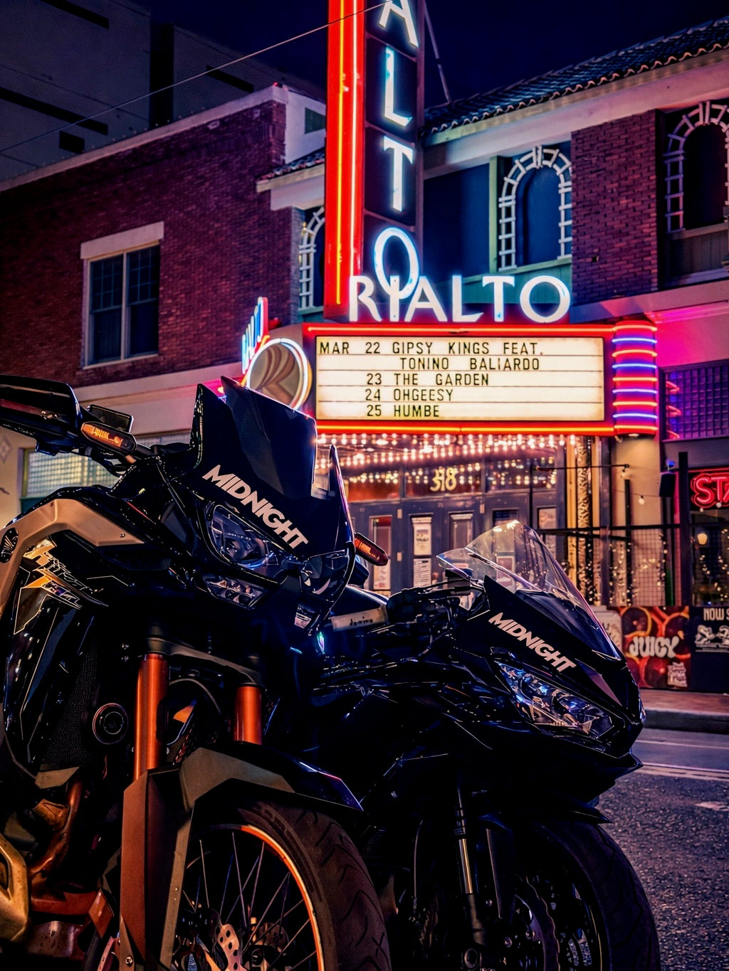 Midnight Biker Decal