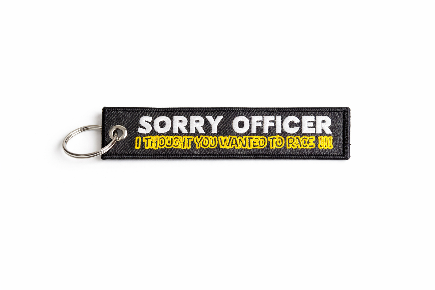 Sorry Officer Jet Tag