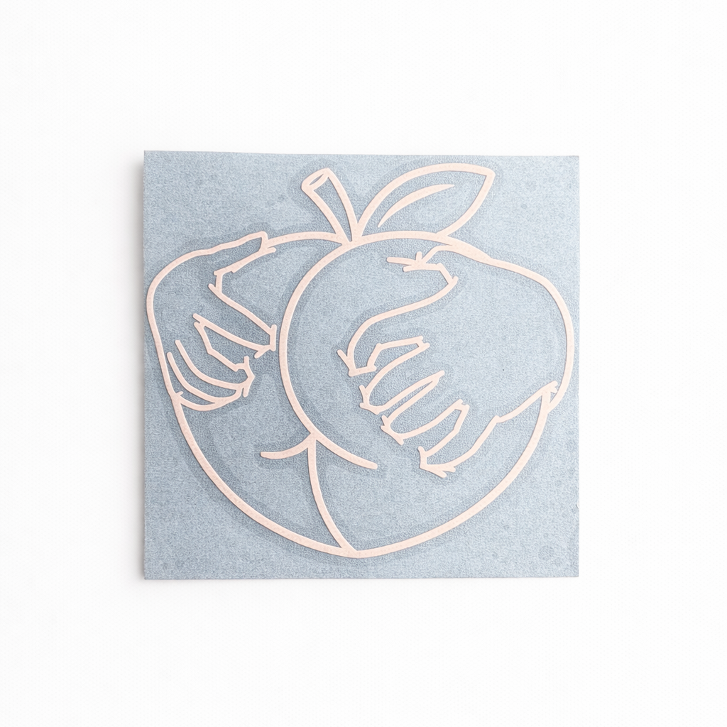 Peach Lover Decal