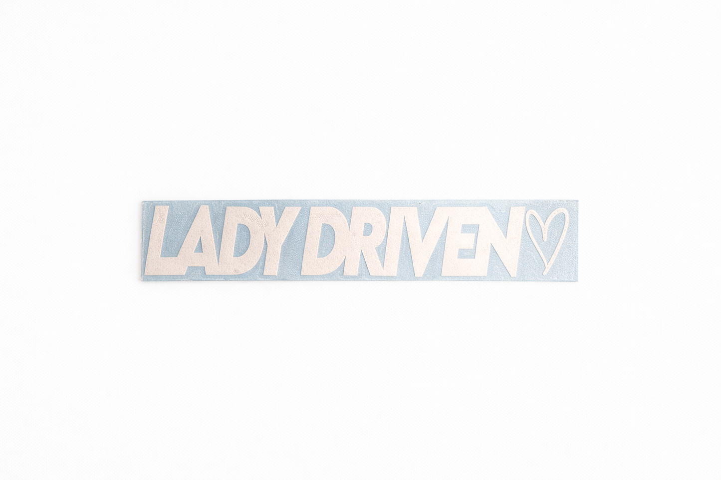 Lady Driven Decal