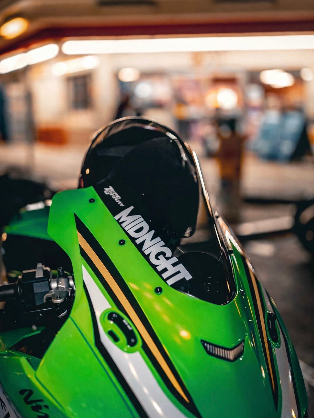Midnight Biker Decal